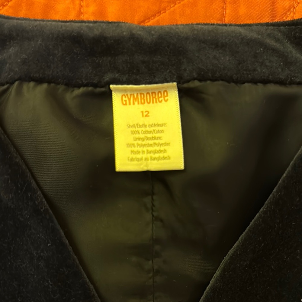 Navy Velvet Vest - Picture 2 of 4